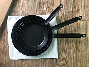 Preheat your cast iron skillet for the best cooking experience.