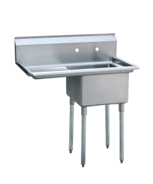 Commercial sinks East Texas ONE-(1)-COMPARTMENT-SINK-Atosa-Catering-Equipment-Model-MRSA‐1‐L