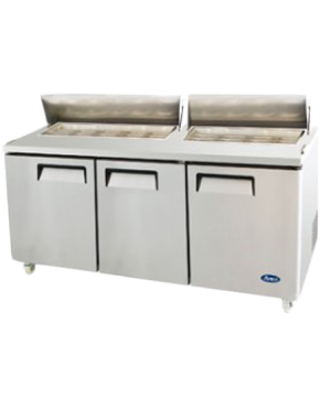 East Texas Commercial refrigeration equipment - SANDWICH SALAD PREPARATION REFRIGERATOR Atosa Catering Equipment Model MSF8304